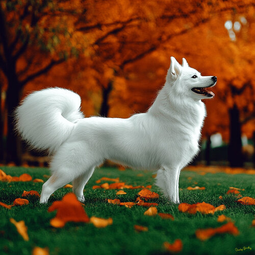 Ivory Bianca Mountbatten on the day before her debut at the Westminster Dog Show in Madison Square Garden di Charley Brindley, Digitale in vendita su Singulart