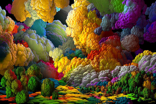 Cold front, eastern slope of the Rocky Mountains di Charley Brindley, Digitale in vendita su Singulart