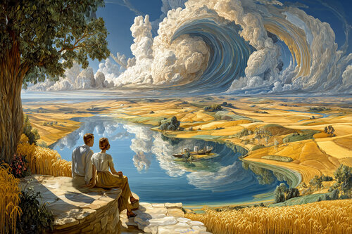 Quiet chaos von Charley Brindley, Digital kaufen auf Singulart