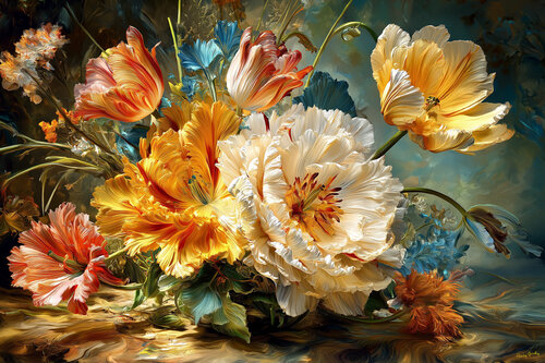 Beethoven's 5th Symphony, first movement, conducted by Nature and performed by a gifted floral ensemble Charley Brindley