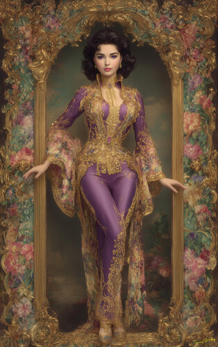 1949. Elizabeth Taylor at age 18, after her starring role in the movie “Conspirator” van Charley Brindley, Digitaal te koop op Singulart