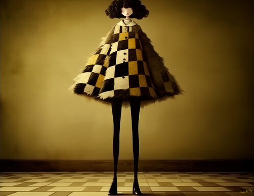 Twiggy’s new shoes von Charley Brindley, Digital kaufen auf Singulart