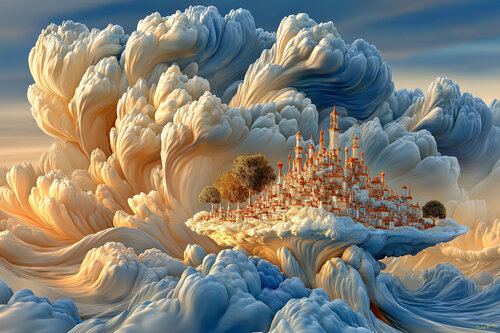 Sanctorium City di Charley Brindley, Digitale in vendita su Singulart