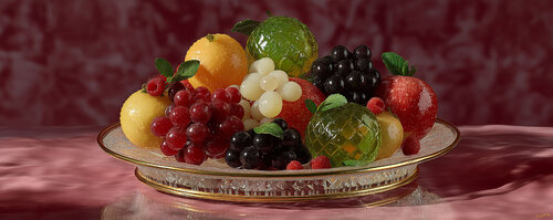 Fresh Peruvian fruit and berries par Charley Brindley, Digital en vente sur Singulart