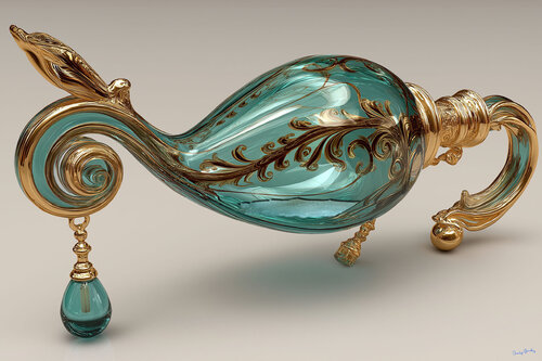 Victorian perfume bottle Charley Brindley