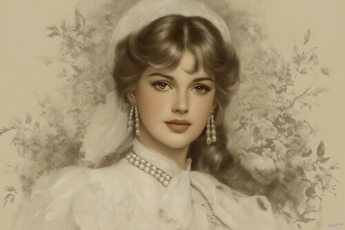 Geneva Marietta Devereux, Philadelphia, 1890 de Charley Brindley, Digital a la venta en Singulart