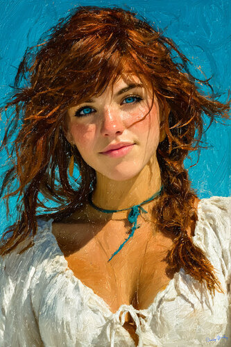 Mademoiselle Anne-Geneviève de Bourbon di Charley Brindley, Digitale in vendita su Singulart