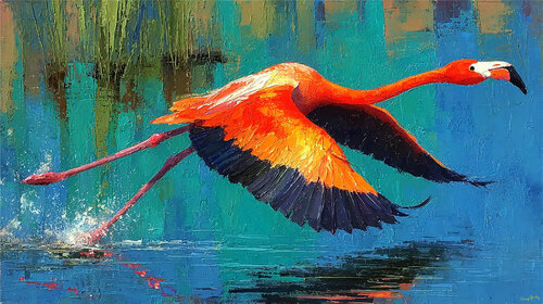 Taking Flight van Charley Brindley, Digitaal te koop op Singulart