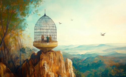 Birds’ Revenge von Charley Brindley, Digital kaufen auf Singulart