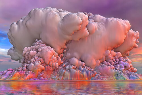 When Mars had a rainy season van Charley Brindley, Digitaal te koop op Singulart
