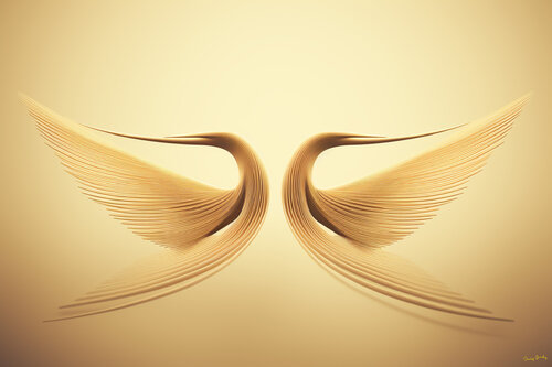 Avian mating dance par Charley Brindley, Digital en vente sur Singulart