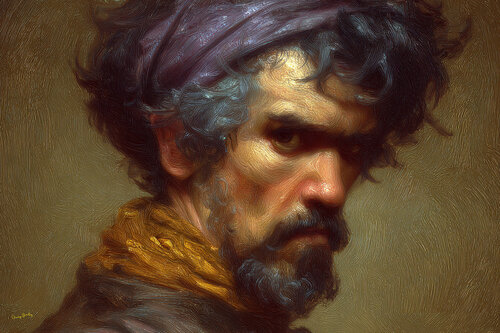 Musketeer Hendrick Claesz van Heemstede, in the Militia Company of Captain Frans Banning Cocq, Amsterdam, c. 1642 van Charley Brindley, Digitaal te koop op Singulart