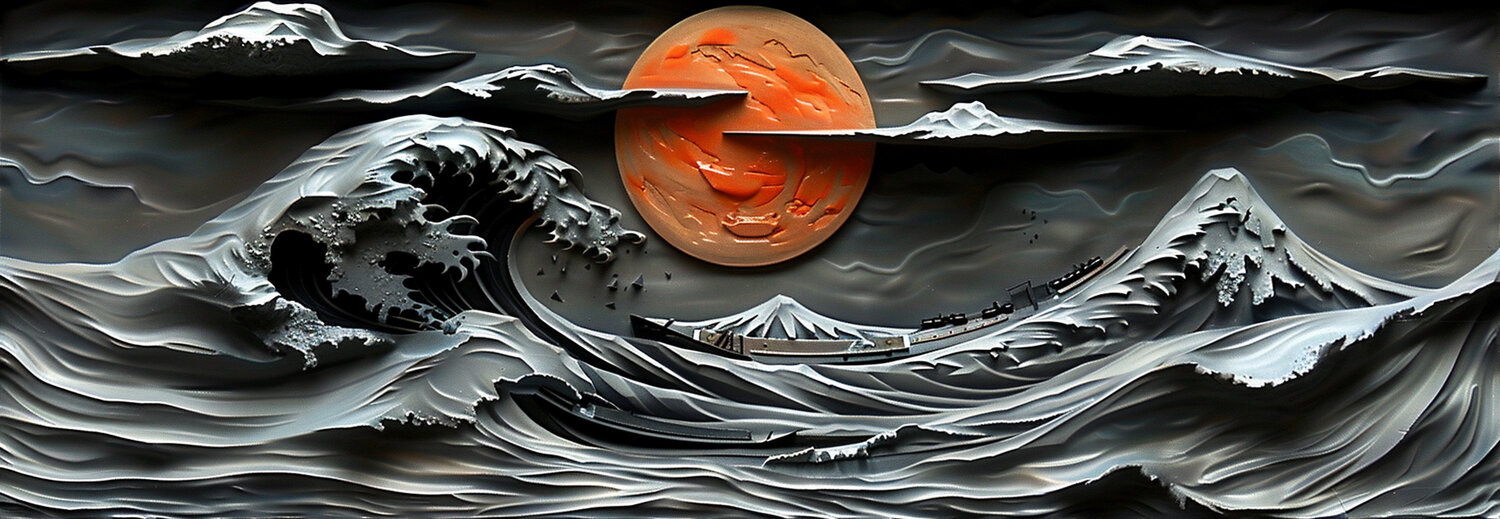 Storm moon Charley Brindley