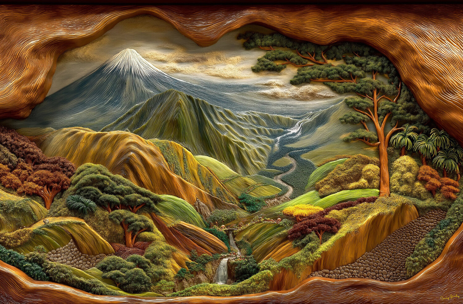 Filipino wood carving number 2 Charley Brindley Digital zu verkaufen