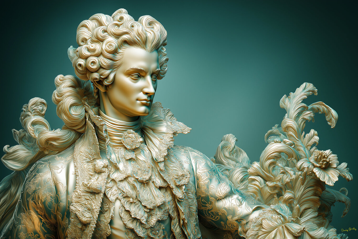 1799. Ludwig van Beethoven, age 29 Charley Brindley