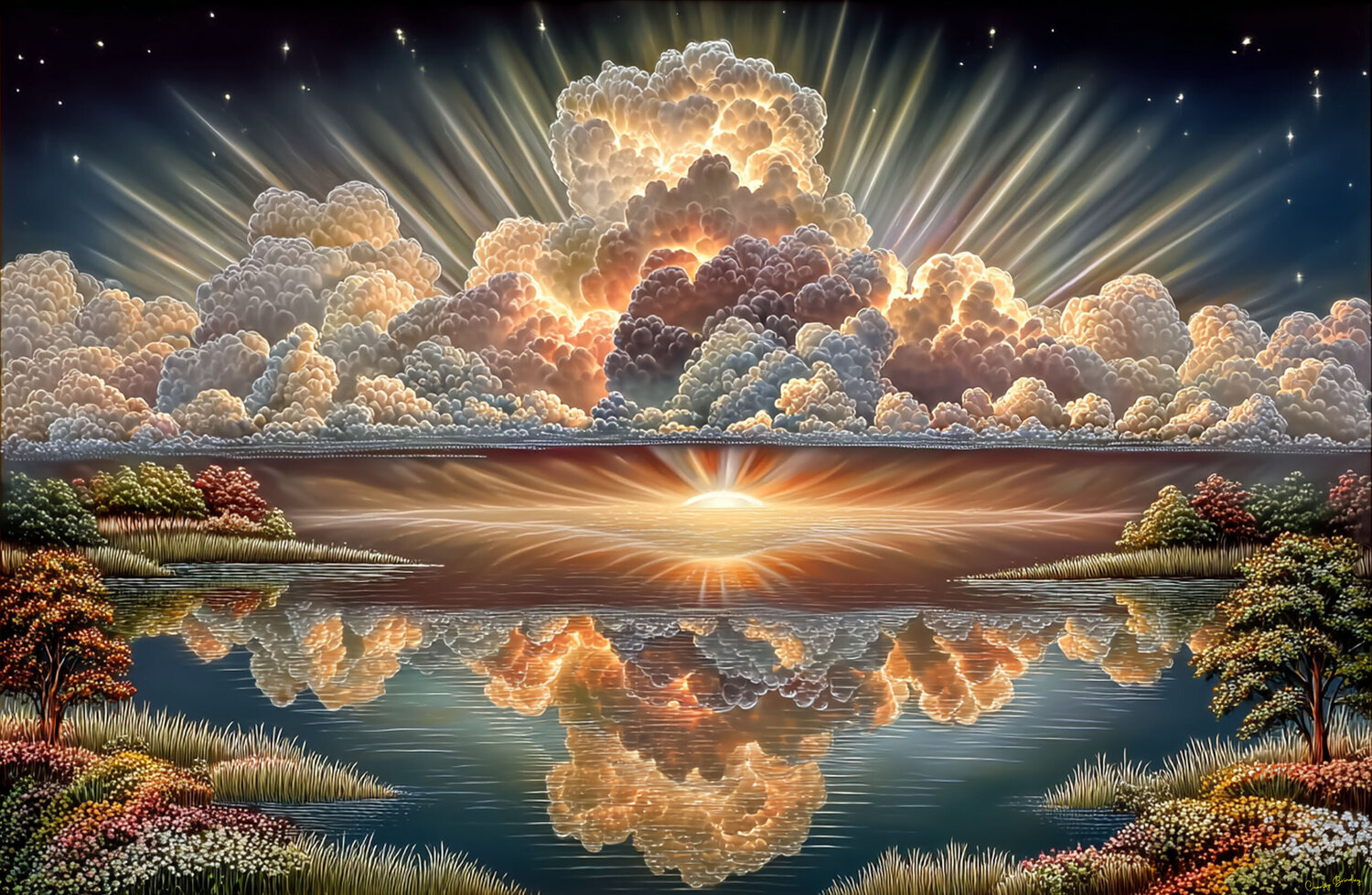 Where the dawn comes up like thunder Charley Brindley