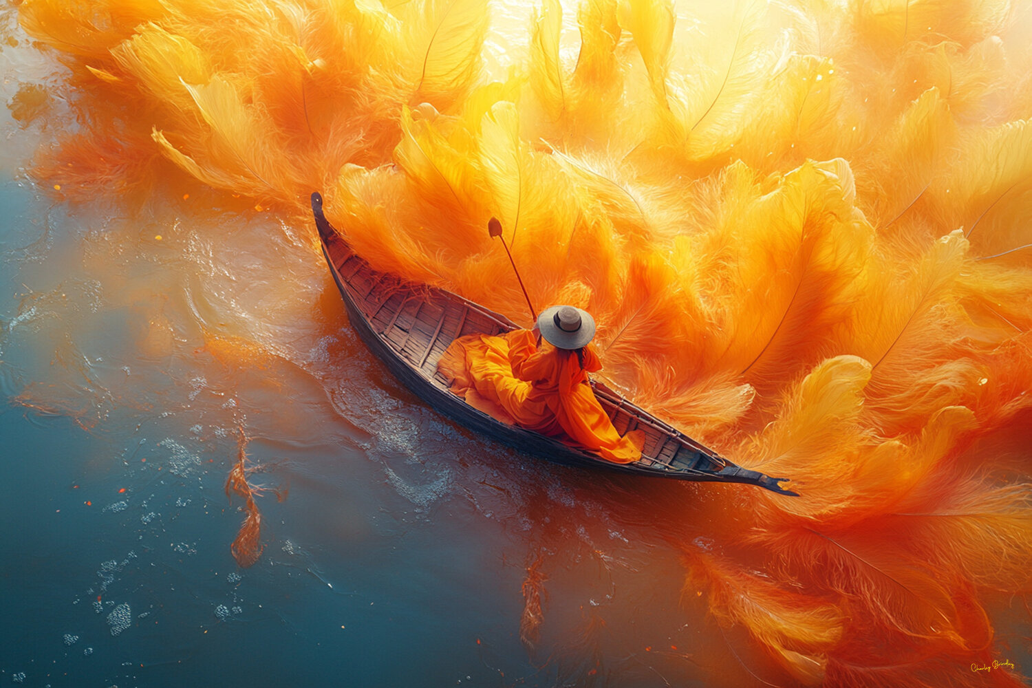 Adrift on Feather Lake Charley Brindley