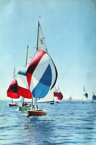 Voiles en Côte d'Armor von COLLECTIF - DRAEGER TOURISME, Druck kaufen auf Singulart