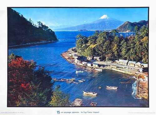 Documents géographiques - 15 un paysage japonais : le Fuji-Yama von COLLECTIF - DRAEGER TOURISME, Druck kaufen auf Singulart