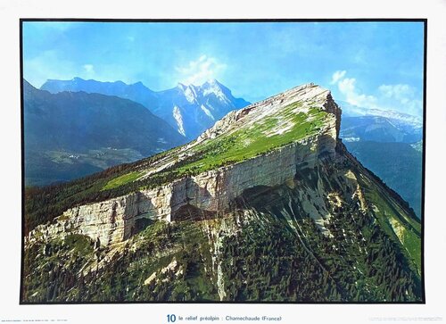 Documents géographiques - 10 le relief préalpin : Chamechaude COLLECTIF - DRAEGER TOURISME