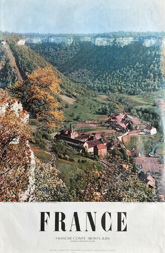 France - Baume les Messieurs (Serrallier) van COLLECTIF - DRAEGER TOURISME, Afdruk te koop op Singulart