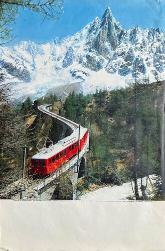 France - Chamonix Mont Blanc (Lambert) by COLLECTIF - DRAEGER TOURISME, Print for Sale on Singulart
