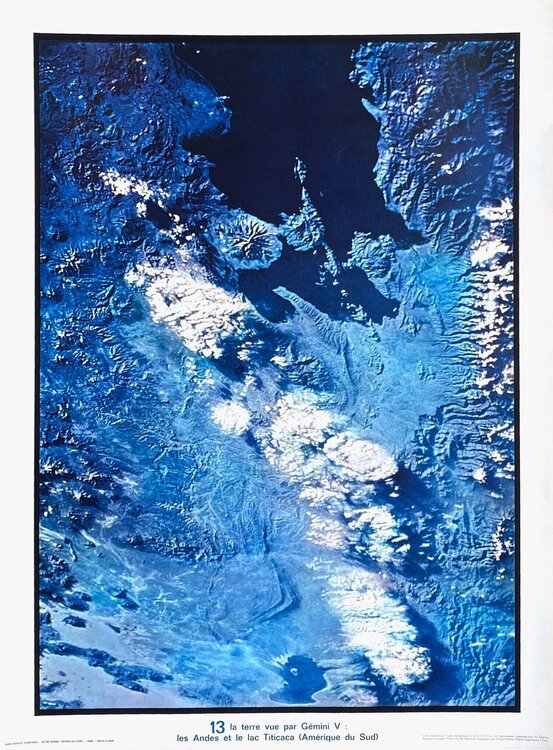 Documents géographiques - 13 La terre vue par Gemini V COLLECTIF - DRAEGER TOURISME