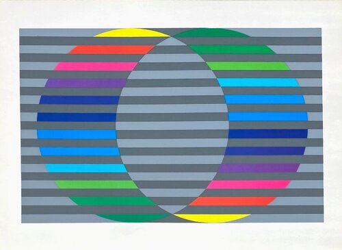 Composition I von Alberto Fabra, Druck kaufen auf Singulart