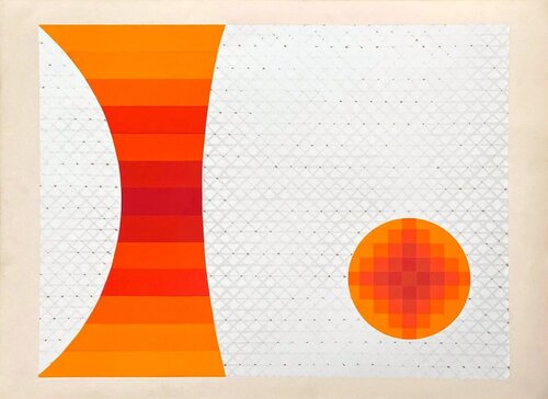 Composition II von Alberto Fabra, Druck kaufen auf Singulart