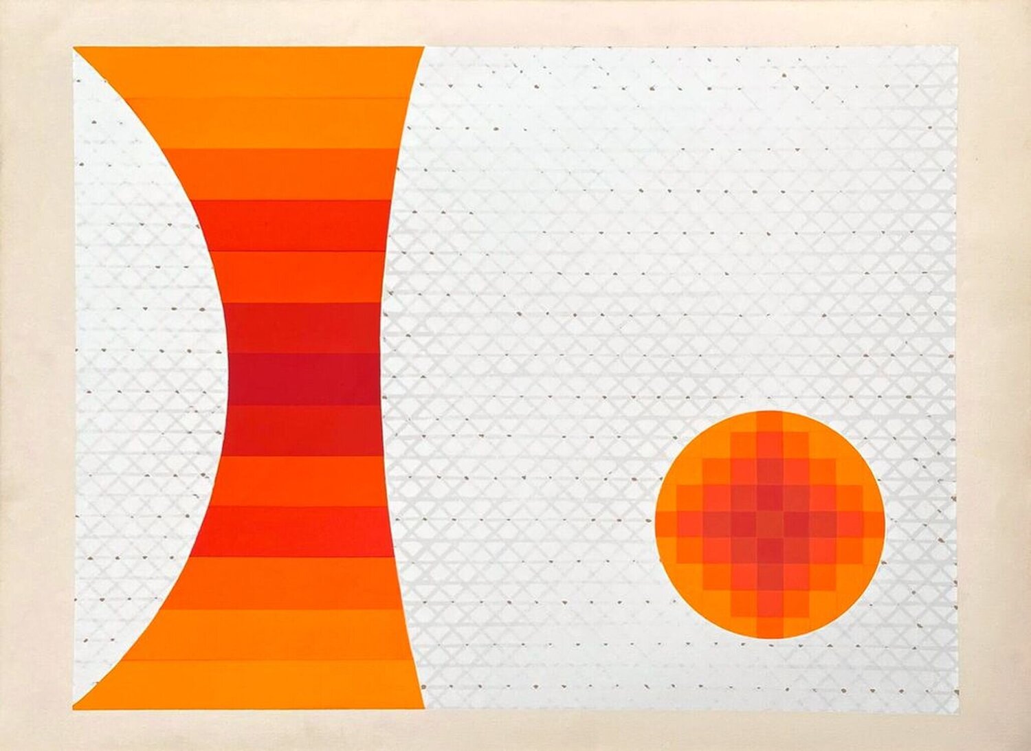 Composition II Alberto Fabra Druck zu verkaufen