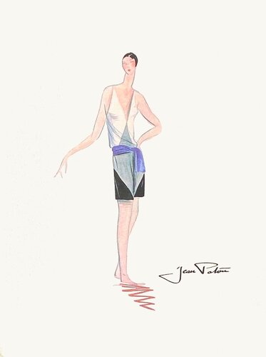 Dessin de Mode II von Jean Patou, Druck kaufen auf Singulart