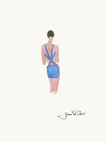 Dessin de Mode I von Jean Patou, Druck kaufen auf Singulart