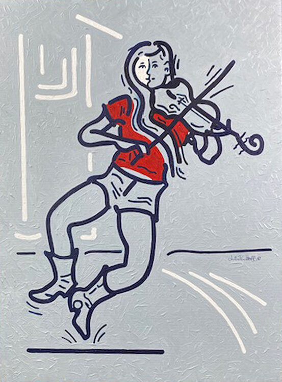 Country Fiddle Dance Julie Pace Hoff