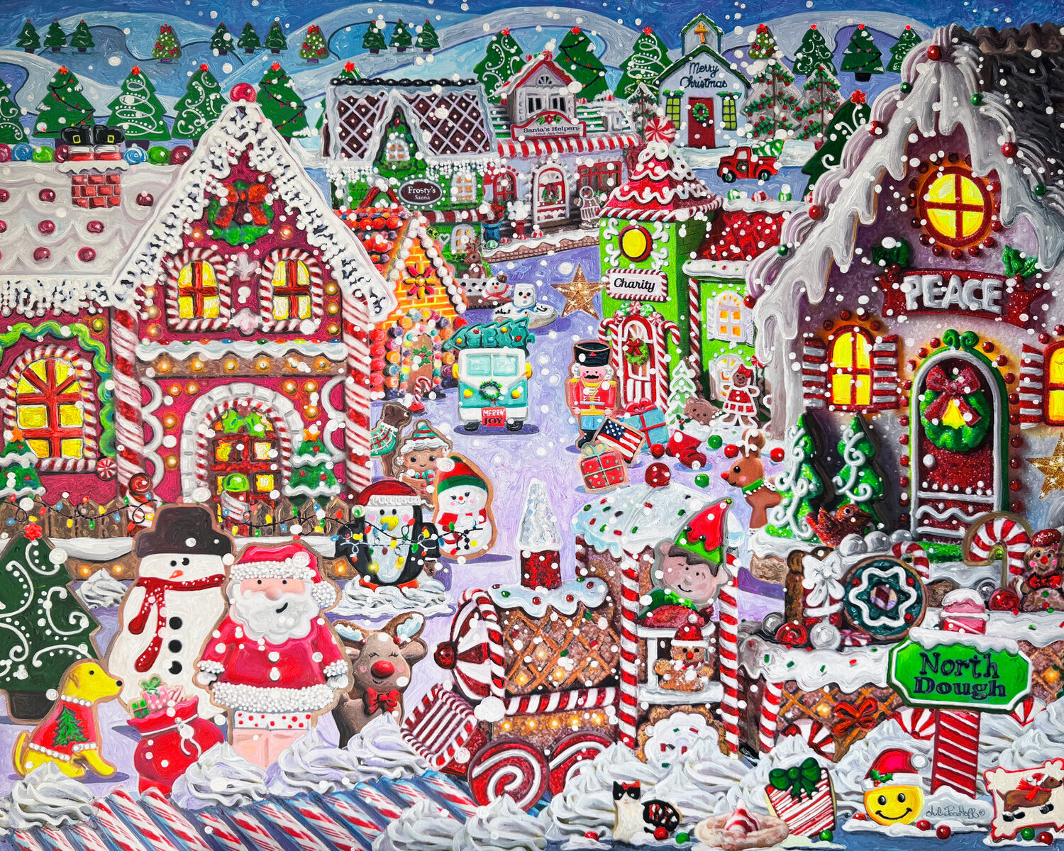 Christmas Sugary Cookies Julie Pace Hoff
