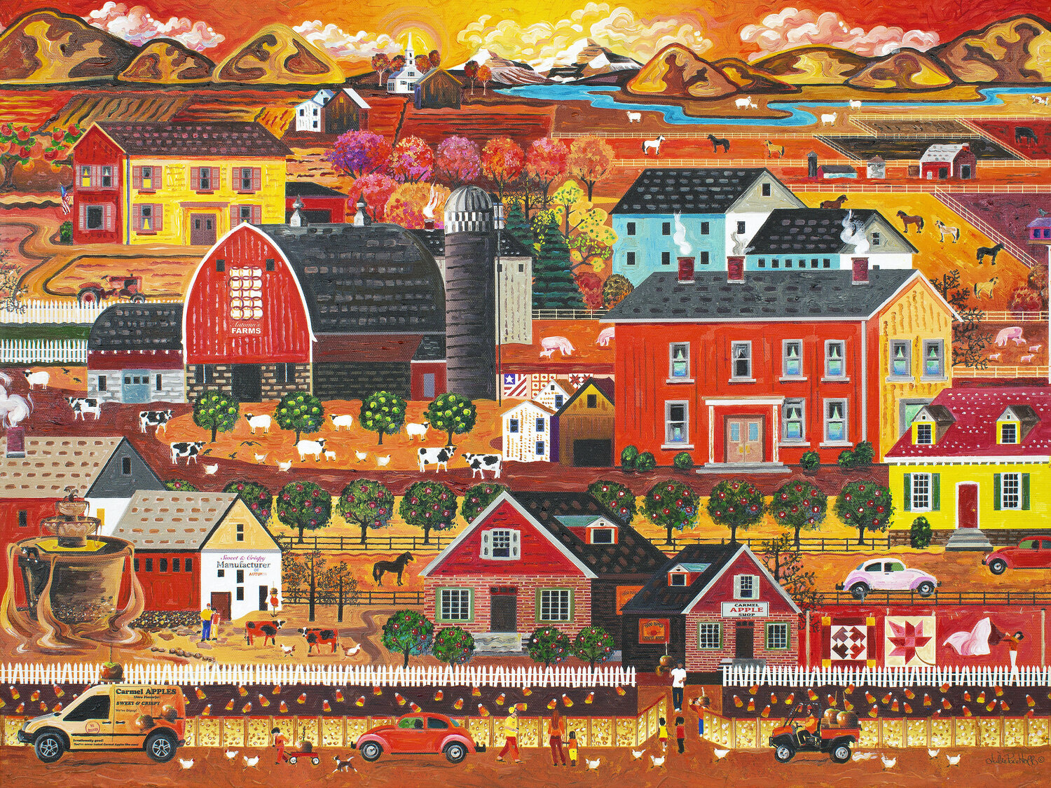 Autumn Farm Julie Pace Hoff