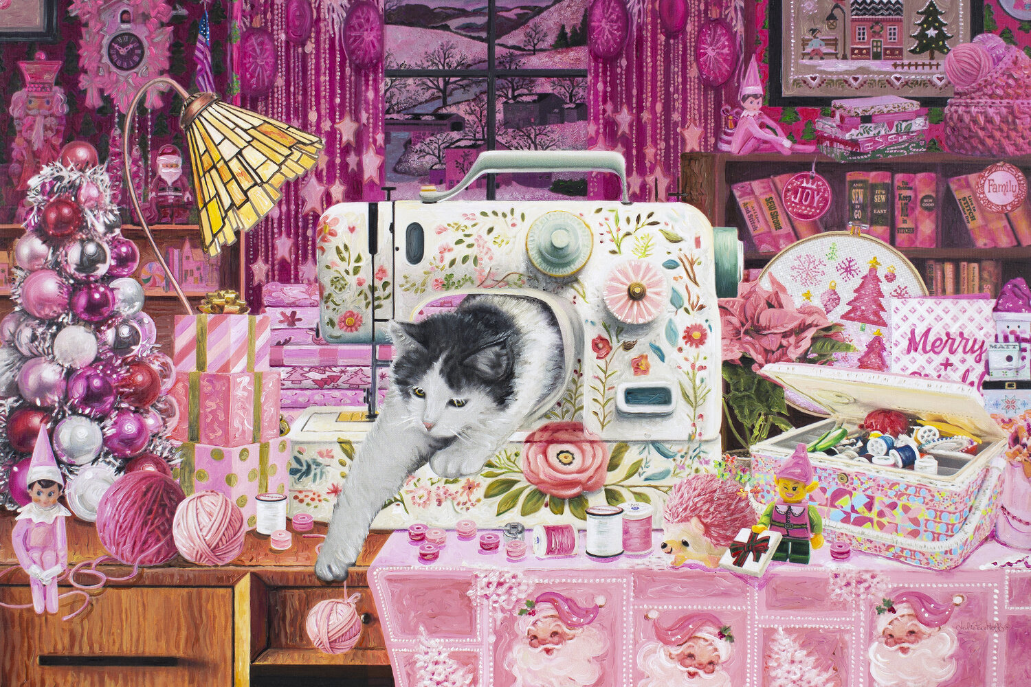 Holiday Craft Room Julie Pace Hoff