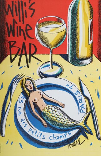 2004 - Loustal Jacques by WILLI'S WINE BAR, Print for Sale on Singulart