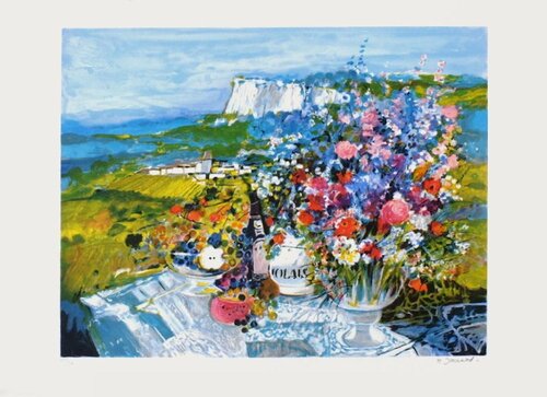 En Beaujolais von Monique Journod, Druck kaufen auf Singulart