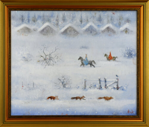 "Winter" by Besik Arbolishvili, Painting for Sale on Singulart
