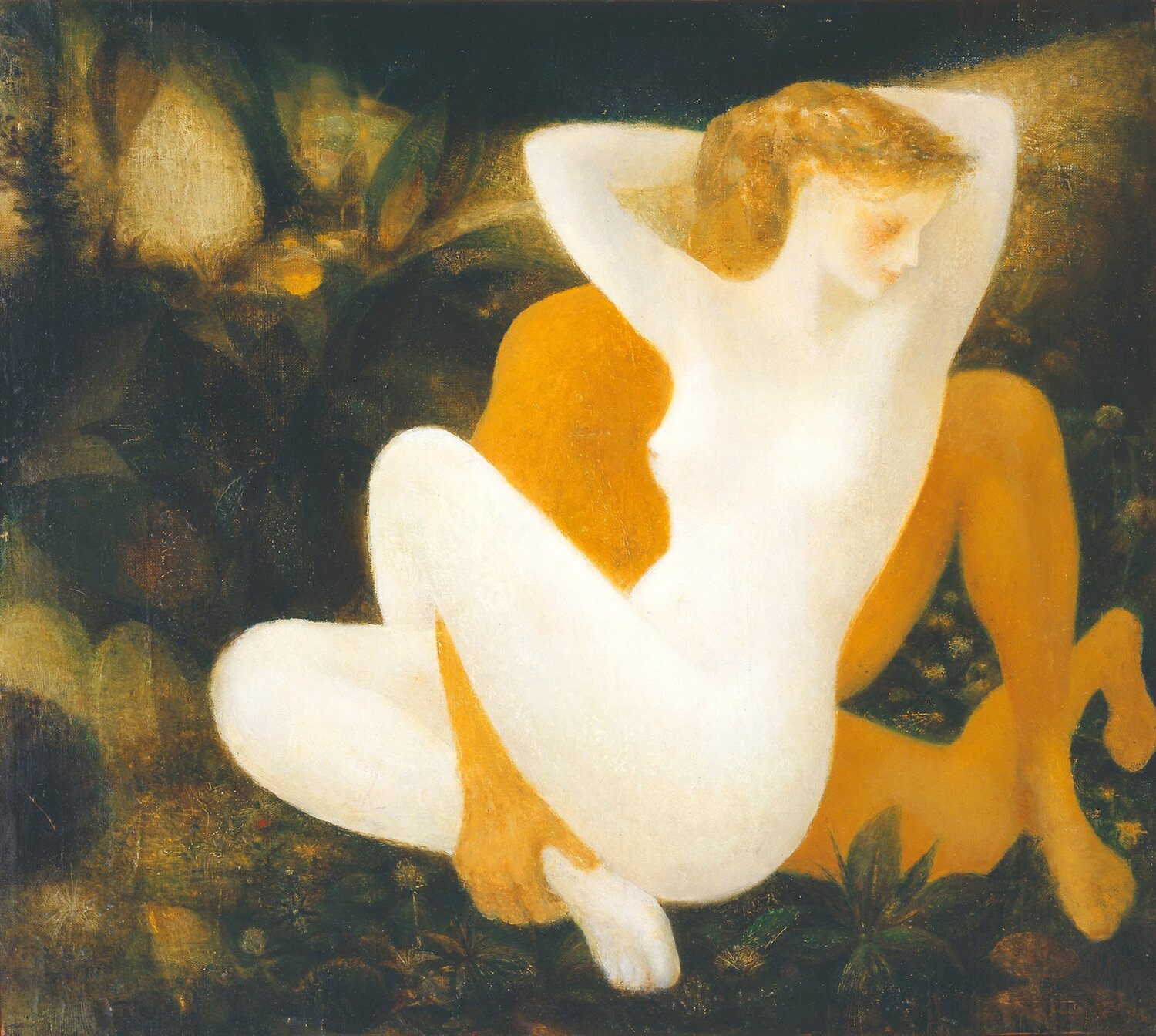 "The Two of Them" Besik Arbolishvili Originalgemälde zu verkaufen