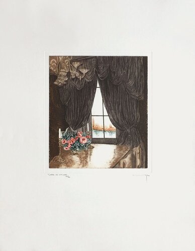 Tarde de octobre van Alfonso Ayuso, Afdruk te koop op Singulart