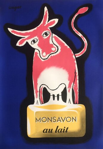 Monsavon von Raymond Savignac, Druck kaufen auf Singulart