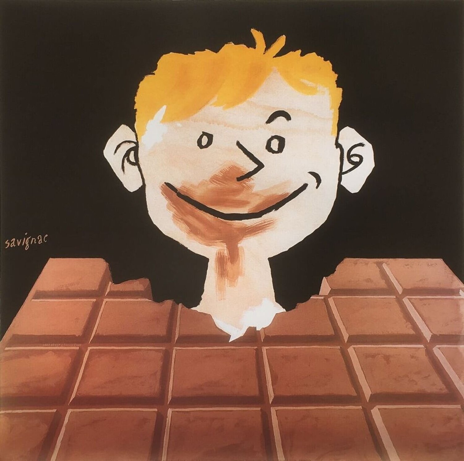 Chocolat Raymond Savignac Druck zu verkaufen