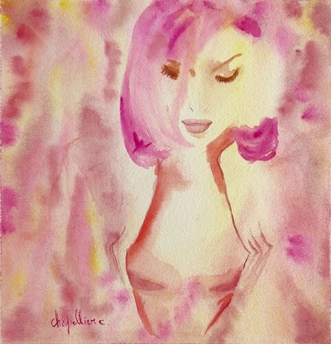 Brulante by Cécile Chapellier, Work on Paper for Sale on Singulart