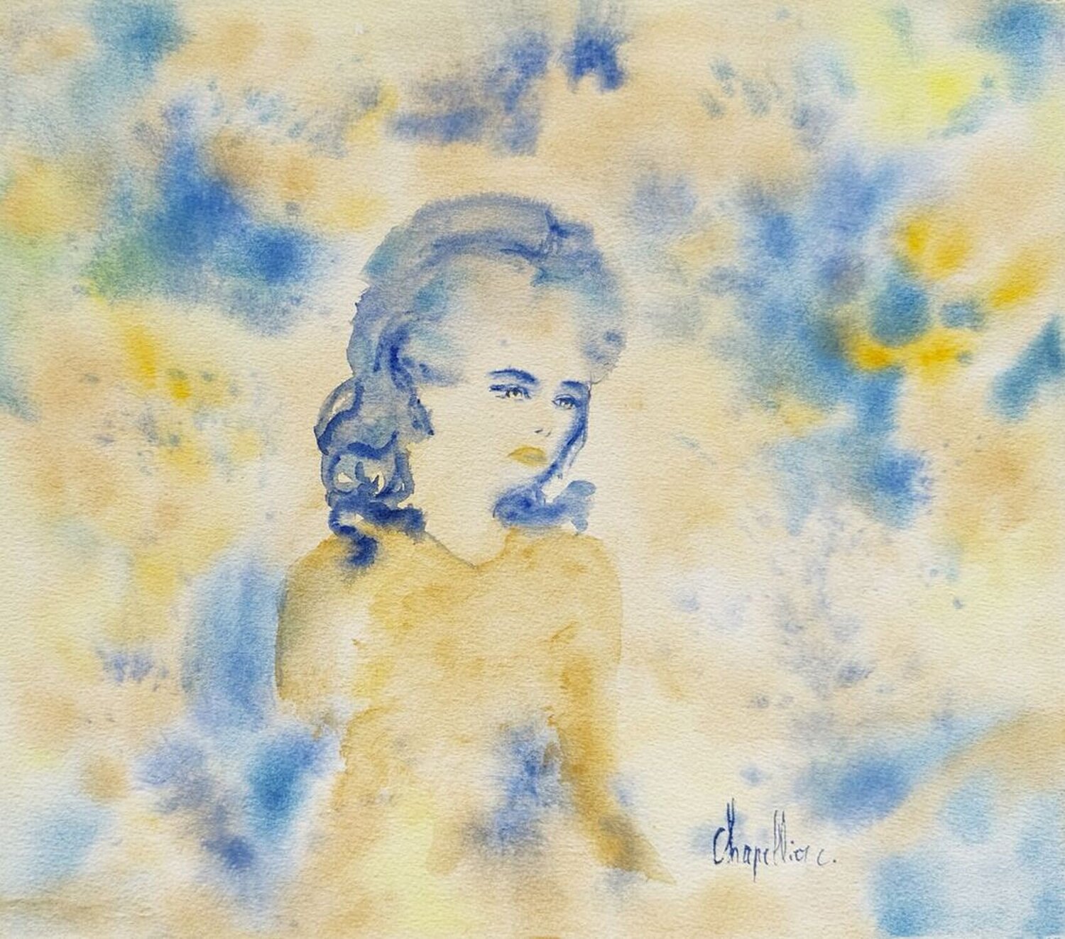 Tristesse Cécile Chapellier