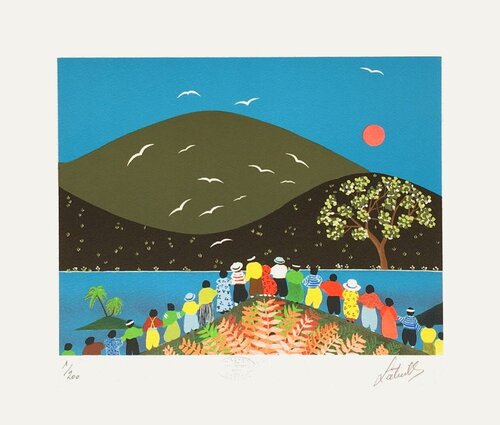 La montagne est belle by Francis Latreille, Print for Sale on Singulart