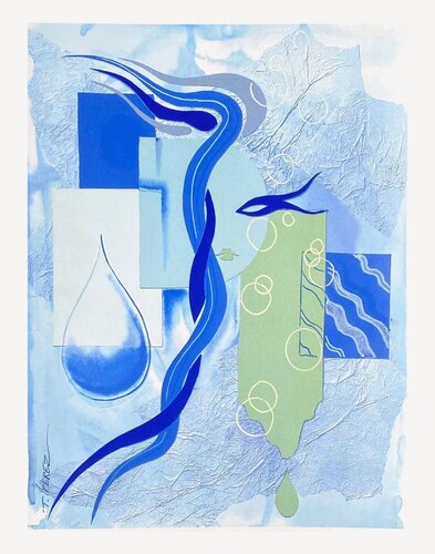 L'eau von Thierry Perez, Druck kaufen auf Singulart