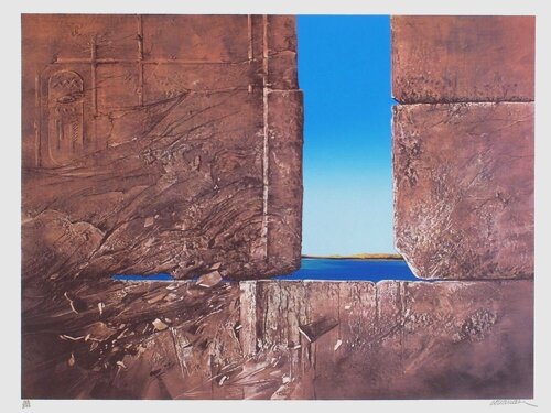 Le Nil by Jean-Pierre Couarraze, Print for Sale on Singulart