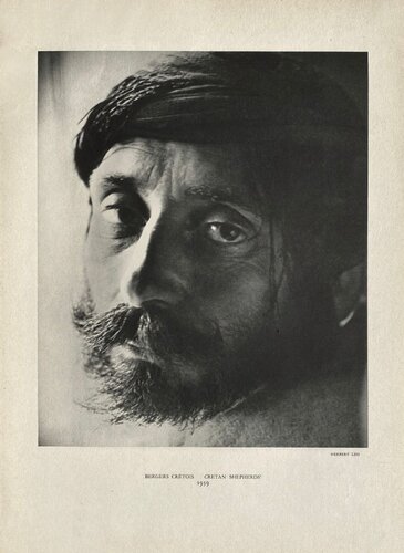 Portrait of a Cretan shepherd by Herbert List by VERVE Revue, Print for Sale on Singulart