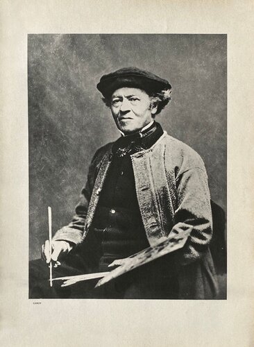 Camille Corot's portrait by Mathew Brady di VERVE Revue, Stampa in vendita su Singulart